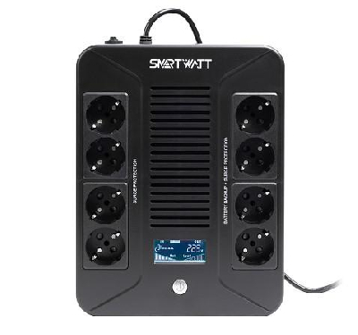 Источник бесперебойного питания UPS SAFE PRO LCD 1000  SmartWatt 3703020280003