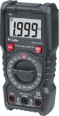 Мультиметр 95 765 NMT-Mm-830L цифровой Navigator 95765