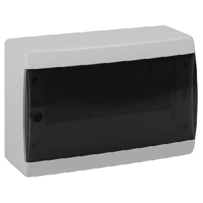 Корпус навесной COMFORT ЩРН-П-12 IP41 пластик. прозр. крышка бел. Эра Б0067233