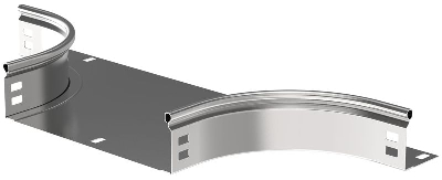 Отвод Т-образ. плавн. тип Г01 ESCA 50х300мм IEK COT01-0-050-300