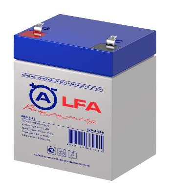 Аккумулятор 12В 4.5А.ч LFA FB4.5-12 LFA