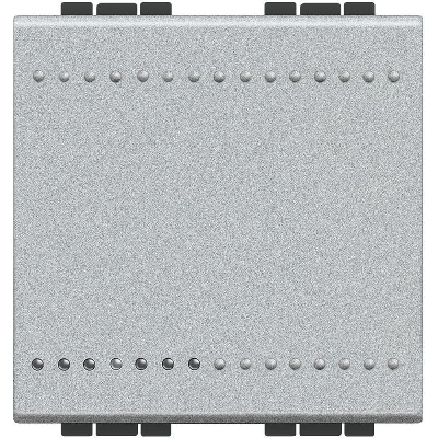 Выключатель 1-кл. 2мод. СП LivingLight 16А IP20 винтов. клеммы алюм. Leg BTC NT4001M2N