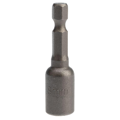 Ключ-насадка 8х48мм 1/4дюйм магнитная (уп.20шт) Kranz KR-92-0401
