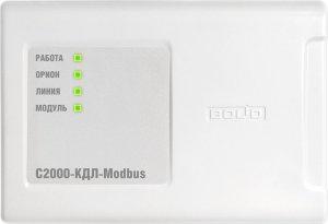 Контроллер двухпроводной линии с гальванической изоляцией С2000-КДЛ-Modbus Болид 266725