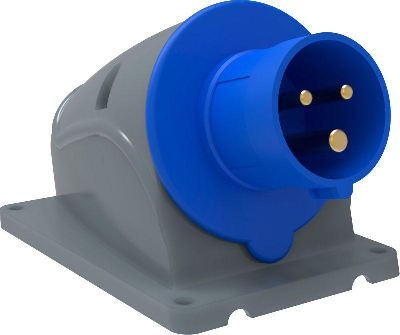 Вилка электрическая наружн. уст. 16А 2P+PE 220В IP44 MAGNUM ССИ-513 IEK PSN51-016-3