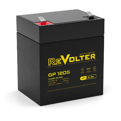 Аккумулятор 12В 5.5А.ч GP 1205 REVOLTER 4614040020014