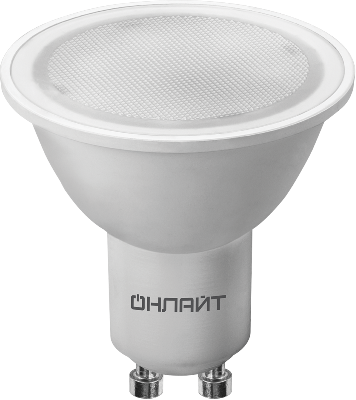 Лампа светодиодная 61 892 OLL-PAR16-5-230-3K-GU10 5Вт 3000К тепл. бел. GU10 500лм 220-240В ОНЛАЙТ 61892