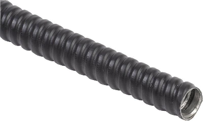 Металлорукав Р3-ЦПнг-10 d10мм с протяжкой черн. ELASTA (уп.50м) IEK CMP10-10-050