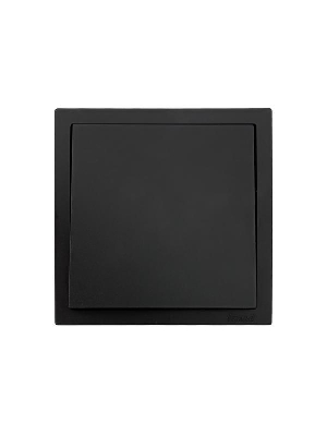 Выключатель 1-кл. 1п СП ZIMA 10А IP20 безвинтов. зажим механизм черн. бархат LEZARD 704-4288-100QC