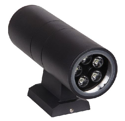 Светильник светодиодный архитектурный PWL-26090/30D 2х5Вт 6500К BL IP65 фасадный исполнение двухсторон. черн. Pro JazzWay 1018618B