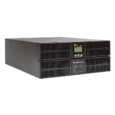Источник бесперебойного питания двойн. преобразования E-Power SW900G4 10000В.А/10кВ 1ф для монтажа в стойку 230В с АКБ 16х12В 9А.ч EKF SW901G4-RT-B